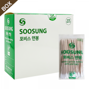 수성포비스 솜면봉(6인치) 100개x10봉/통 (20통/박스)