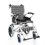 탄탄 접이식 수동 알루미늄 경량 휠체어WYK863LAJ-12-41  (10Kg)