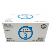신창 주사기 3cc (23Gx1") 100pcs