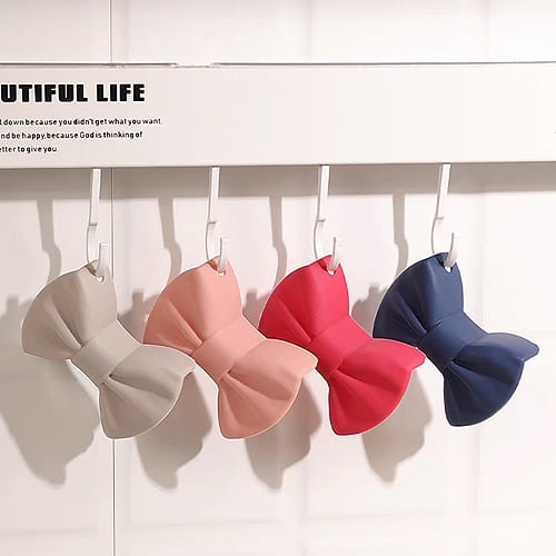 러블리 실리콘 리본 냄비 집게 손잡이 4color