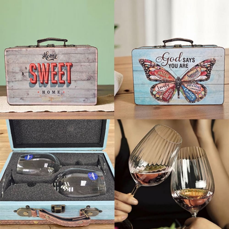 HAPPY JOURNEY 와인잔 하드케이스 세리나라인 6종