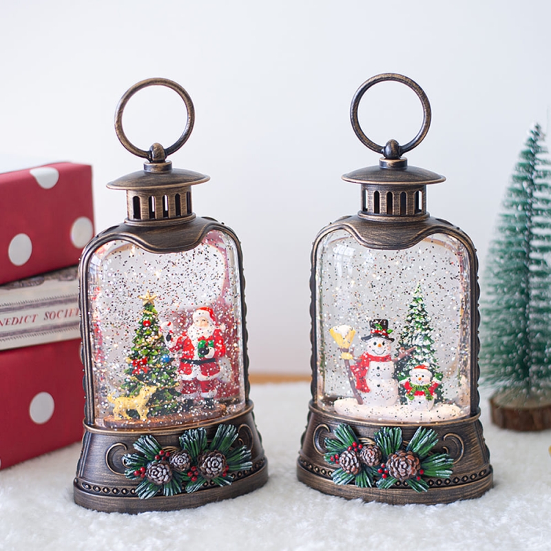 솔방울 아치 랜턴 워터볼 오르골 2Type