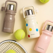 HOLOHOLO 원터치 밀크 텀블러 보온보냉병 900ml 5color