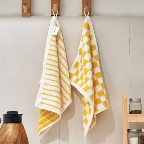 40수 코마사 주방 타월 2p set 8종