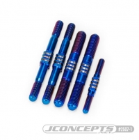 [2507-1] RC8B4.1 Fin Titanium Turnbuckle Set