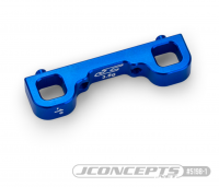 [5198-1] JConcepts RC10B7 Aluminum Arm Mount "C Block" (-1 Deg) (Blue)