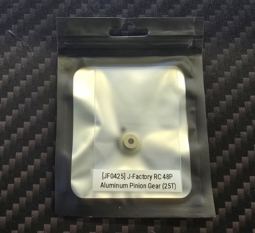 [JF0425] J-FactoryRC 48P Aluminum Pinion Gear(25T)