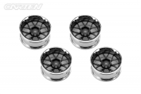 [NHA562] 2PCS OFFSET CHANGEABLE WHEEL SET(14SPOKE/MATTE BLACK)