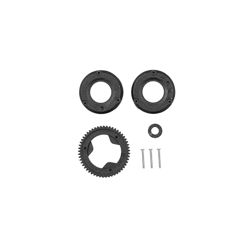 [21643] RC28R Spur Gear And Differential Cover Set