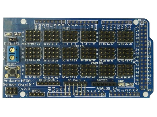 아두이노 메가 2560 센서 쉴드 / Mega Sensor Shield V2.0 for MEGA 2560 R3