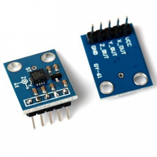 GY-61 ADXL335 3-axis accelerometer tilt angle module