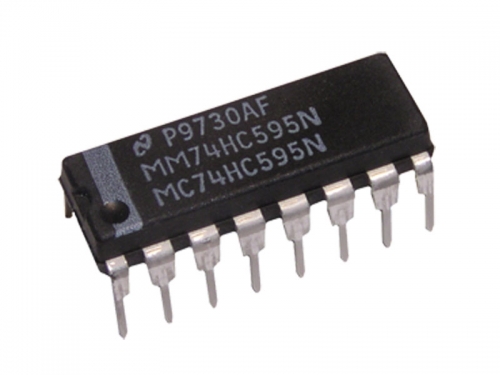 74HC595N 8-Bit Shift Register DIP-16