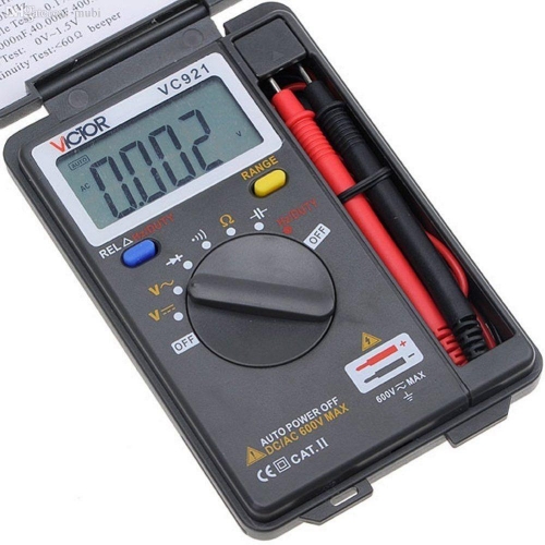멀티 테스터기 / 멀티 메터 / VC921 Integrated Mini Digital Multimeter