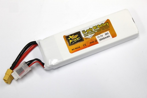 리포 배터리 3500 mAh / Li-Po 3S 11.1V 3500 mAh 35c XT60 Plug