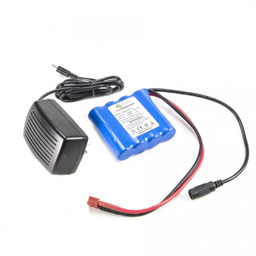 Lithium Ion Battery 7.4V 4400mAh (2S2P) with PCM and Charger