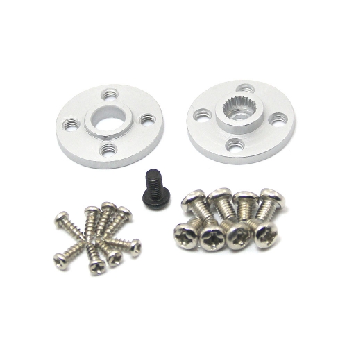 Aluminum Servo Round Horn Sets Spline 25T / 알루미늄 서보 혼 기어