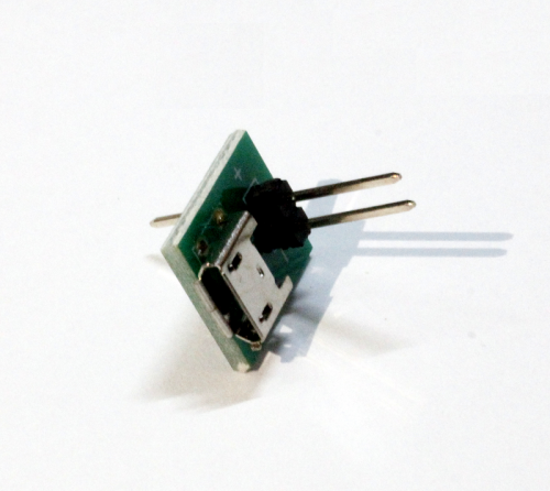 USB 5V Voltage Pinout Board MicroB Type