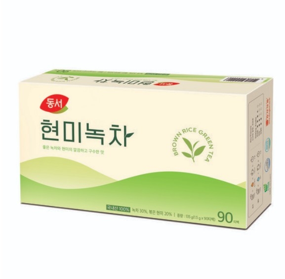 동서식품 현미녹차 90티백
