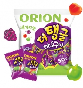 오리온 세가지맛 더탱글 마이구미 70개입 686g