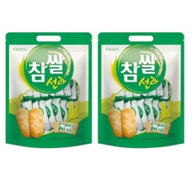 크라운제과 참쌀 선과 253g x 2개