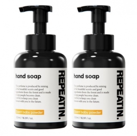 리피트인 핸드워시 베이비파우더향 500ml X 2개