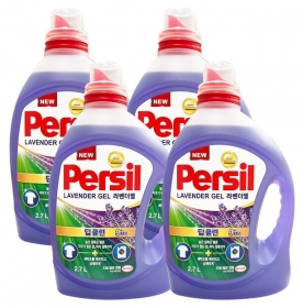 헨켈 퍼실 라벤더젤 용기 일반드럼겸용 2.7L x 4개