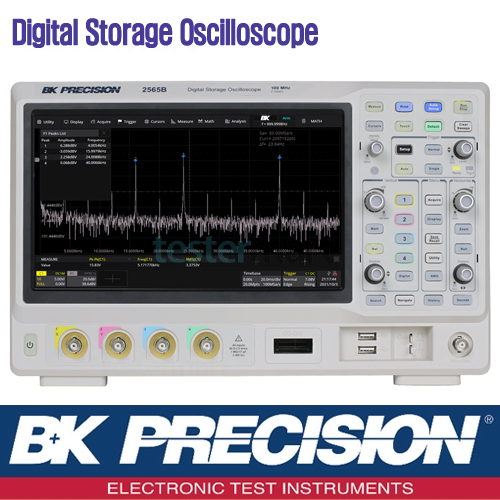 [B&K PRECISION 2565B-MSO] 100MHz/4CH, 디지털오실로스코프