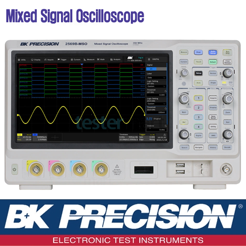 [B&K PRECISION 2569B-MSO] 350MHz/4CH, 디지털오실로스코프