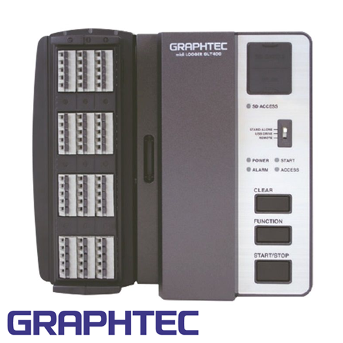 [GRAPHTEC] GLT400, 데이터로거, midi use data logger