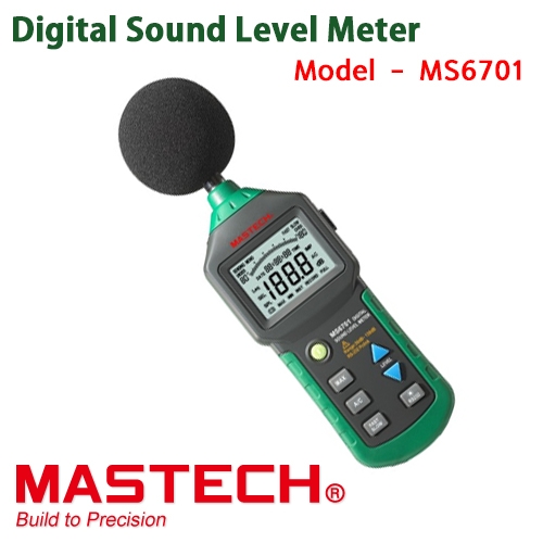 [MASTECH MS6701] Digital Sound Level Meter, USB 인터페이스, 소음계, 마스텍