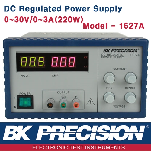 [B&K PRECISION 1627A] 30V/3A(220W), DC 전원공급기