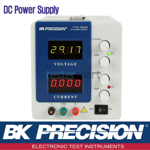 B&K PRECISION 1715A, 60V/2A, DC Power Supply, 직류 전원공급기, B&K 1715A