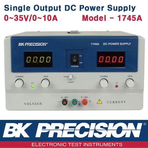 B&K PRECISION 1745A, 35V/10A, DC Power Supply, 직류 전원공급기, B&K 1745A