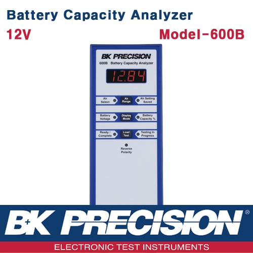 B&K PRECISION 600B, 12V SLA Battery Capacity Analyzer, 차량용 배터리 용량 분석기, B&K 600B