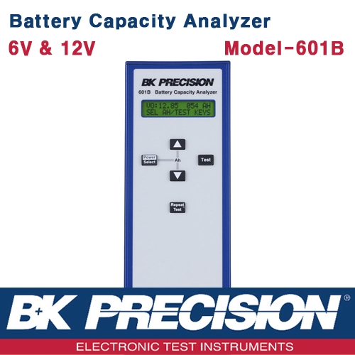 B&K PRECISION 601B, 6 & 12V SLA Battery Capacity Analyzer, 차량용 배터리 용량 분석기, B&K 601B