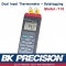 B&K PRECISION 715, Dual Input Thermometer with Datalogging, 2채널 온도계, B&K 715