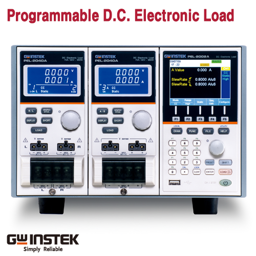 [GWINSTEK PEL-2002A] 2슬롯 메인프레임, 프로그래머블 DC 전자 부하기