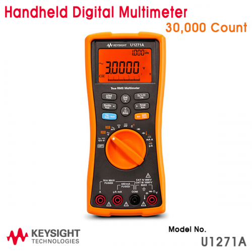 [KEYSIGHT U1271A] 4.5digit 휴대형 디지털 멀티미터, IP54