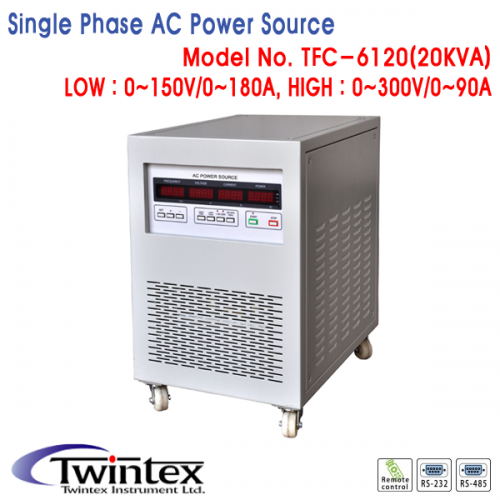 [TWINTEX TFC-6120] 20KVA 주파수변환기, AC전원공급기, 입력 삼상 380V