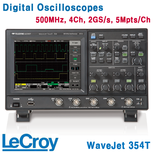 [TELEDYNE LECROY] WAVEJET 354T, 500MHz/4CH, 디지털 오실로스코프, Digital Oscilloscope, [텔레다인 르크로이]