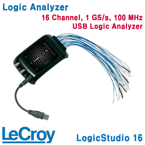 [TELEDYNE LECROY] LogicStudio 16, 100MHz, 1GS/s, 16channels, 로직분석기, Logic Analyzer, [텔레다인 르크로이]