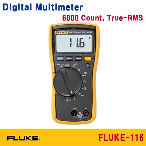 [FLUKE-116] 디지털 멀티미터, True-RMS DMM, Digital Multimeter