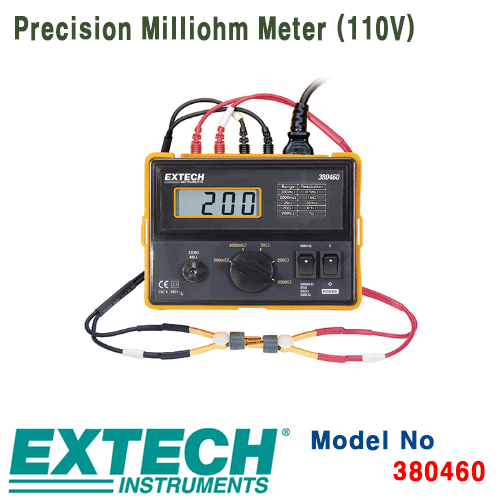 [EXTECH] 380460, Precision Milliohm Meter (110V) [익스텍]