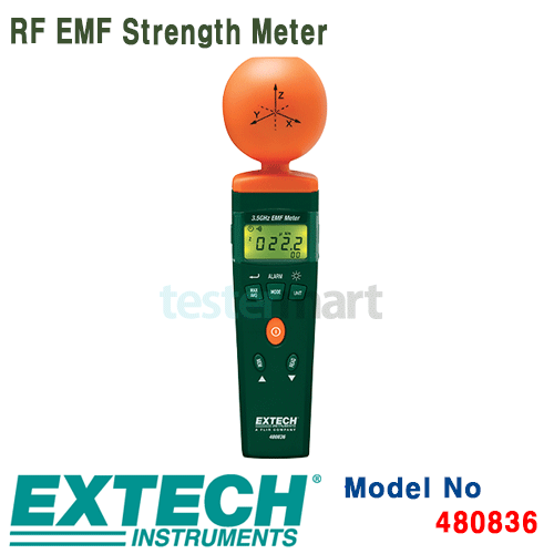 [EXTECH] 480836, RF EMF Strength Meter, 전자파측정기, 전자기장전계, [익스텍]