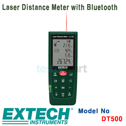 [EXTECH] DT500, Laser Distance Meter with Bluetooth, 레이저 거리 측정기 + 블루투스 [익스텍]