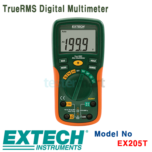 [EXTECH] EX205T, TrueRMS Digital Multimeter, 디지털 멀티메타 [익스텍]