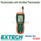 [EXTECH] HD500, Psychrometer with InfraRed Thermometer, 온습도계, 습도계, 적외선온도계, K타입 온도계 [익스텍]