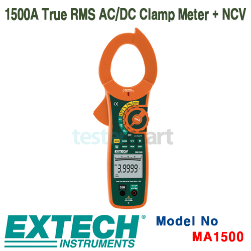 [EXTECH] MA1500, 1500A True RMS AC/DC Clamp Meter + NCV, 클램프메타 [익스텍]