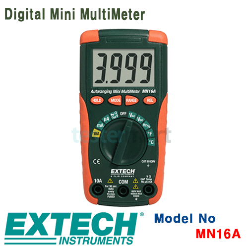 [EXTECH] MN16A, Digital Mini MultiMeter, 멀티메타 [익스텍]