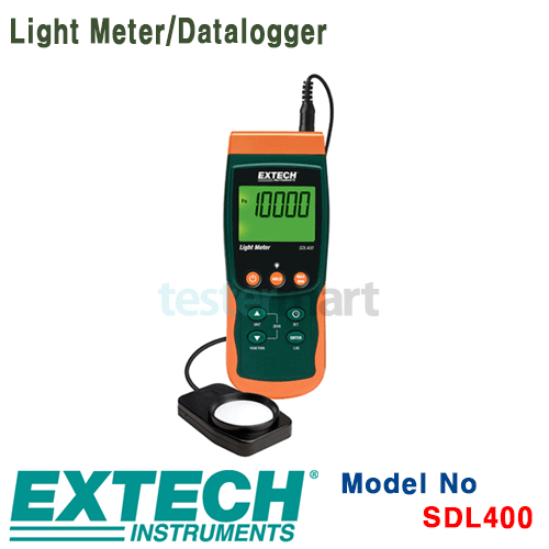 [EXTECH] SDL400, Light Meter/Datalogger, 조도계, 데이터로거 [익스텍]
